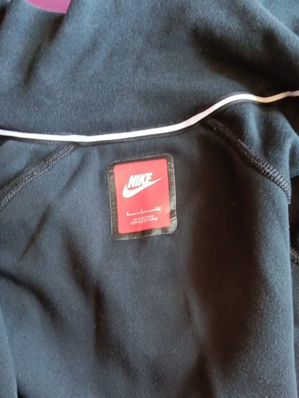 Nike Women's Navy Full-Zip Hoodie